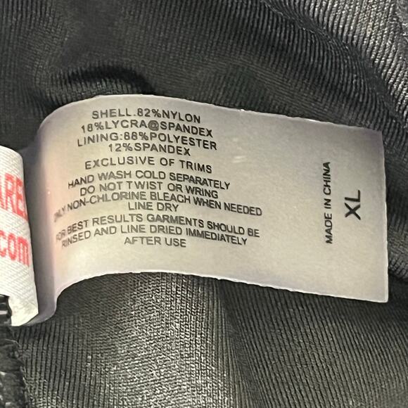 Ebuddy Black Halter Tummy Cover One Piece Swim Bathing Suit XL - Picture 4 of 7